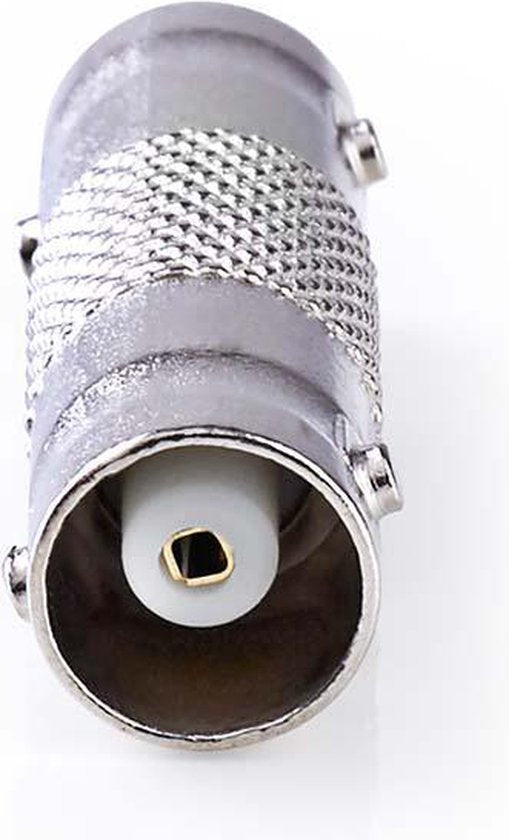 Nedis BNC-Adapter - BNC Female - BNC Female - Vernikkeld - 50 Ohm - Recht - Metaal - Zilver - 10 Stuks - Envelop - afbeelding 2