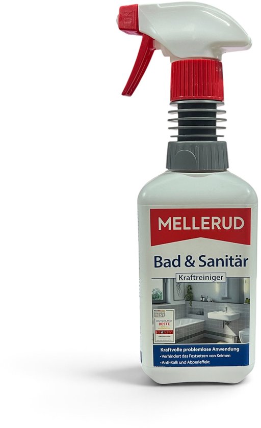 Mellerud Krachtige Bad & Sanitair Reiniger 500ml Met Pomp - afbeelding 1