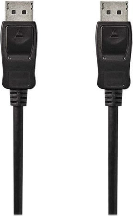 DisplayPort-Kabel - DisplayPort Male - DisplayPort Male - 4K@60Hz - Vernikkeld - 3.00 m - Rond - PVC - Zwart - Polybag - afbeelding 10
