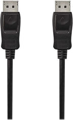 DisplayPort-Kabel - DisplayPort Male - DisplayPort Male - 4K@60Hz - Vernikkeld - 3.00 m - Rond - PVC - Zwart - Polybag - afbeelding 10