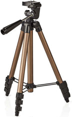 Nedis Statief - Maximaal draagvermogen: 1.5 kg - Minimale werkhoogte: 35.0 cm - Maximale werkhoogte: 106.0 cm - 3 Segmenten - Pan & Tilt - Inclusief reistas - ABS / Aluminium - Brons / Zilver - afbeelding 5