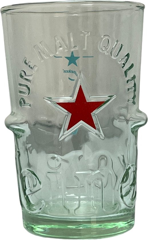 6 x Bierglas Origineel Heineken Silver 250 ml - afbeelding 3