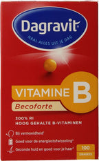 Dagravit Vitamine B Becoforte - Vitamine B3, B5, B6, B11 en B12 helpen om vermoeidheid te verminderen - 100 tabletten - afbeelding 23
