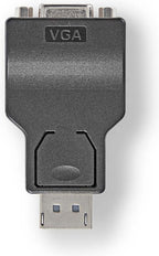 Nedis DisplayPort-Adapter - DisplayPort Male - VGA Female 15p - 1080p - Vernikkeld - Recht - Rond - ABS - ABS - Zwart - Doos - afbeelding 11