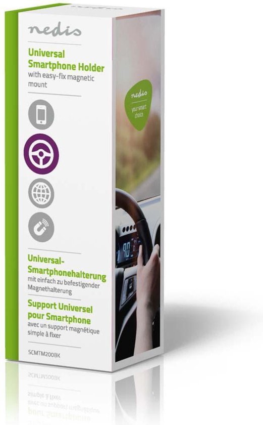 Nedis Smartphonehouder Auto - Luchtventilatie in de auto - Universeel - Telefoon met minimaal schermformaat: 4 " - Maximale schermgrootte: 6.0 " - Gefixeerd - afbeelding 13