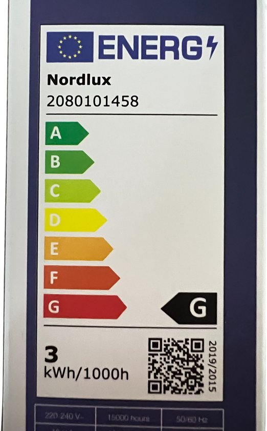 Nordlux 2080101458 LED-lamp Energielabel G (new) E14 Kaars 2.5 W Goud (Ø x l) 35 mm x 97 mm Dimbaar 1 stuk(s) - afbeelding 2