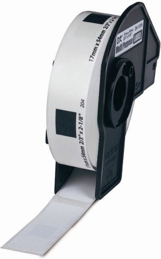 DK-11204 Die-Cut label: 54X17mm - Multipurpose label - white (400 labels/roll) - afbeelding 7