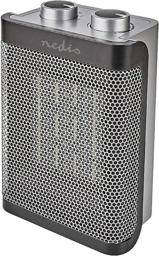 Nedis Keramische PTC-Ventilatorkachel - 1000 / 1500 W - 2 Verwarmingsmodi - Instelbare thermostaat - Oververhittingsbeveiliging - Omvalpreventie - afbeelding 8