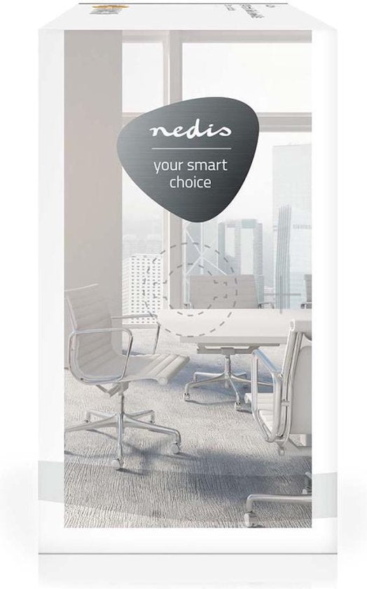Nedis Netwerk Kabel Rol - CAT5e - Solid - U/UTP - Koper - 305.0 m - Binnenshuis - Rond - PVC - Grijs - Gift Box - afbeelding 8