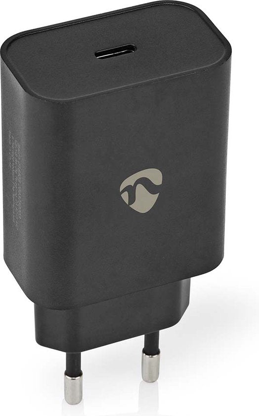 Nedis Oplader - 30 W - PD3.0 27W / PD3.0 30W / QC3.0 - 1.5 / 2.0 / 2.5 / 3.0 A - Outputs: 1 - USB-C - Automatische Voltage Selectie - Zwart - afbeelding 13