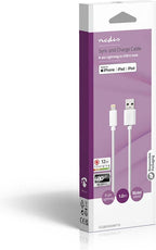Sync and Charge Cable | Apple Lightning - USB A Male | m | - afbeelding 7