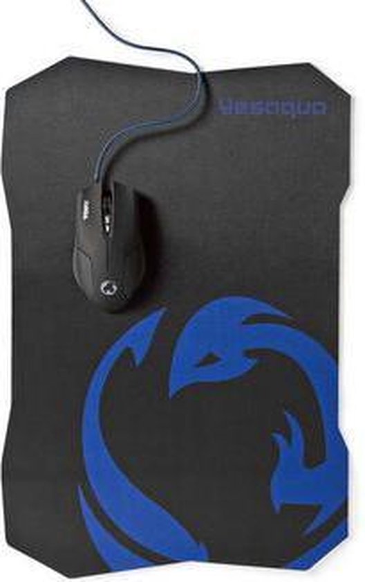Nedis Gaming Muis & Muismat – Bedraad – 2400 DPI – Optisch – Ergonomisch – Zwart - afbeelding 10