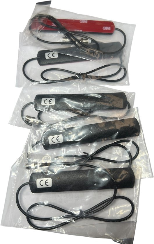 5 x Plakantenne 3M plakstrip SMA- Female 50 cm - afbeelding 6