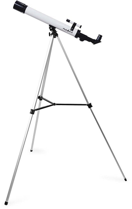 Nedis Telescoop - Diafragma: 50 mm - Brandpuntsafstand: 600 mm - Finderscope: 5 x 24 - Maximale werkhoogte: 125 cm - Tripod - Wit / Zwart - afbeelding 2