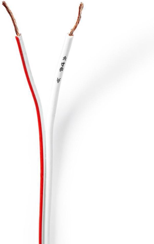 Nedis Speaker-Kabel - 2x mm² - Koper - m - Rond - PVC - Rol - afbeelding 8