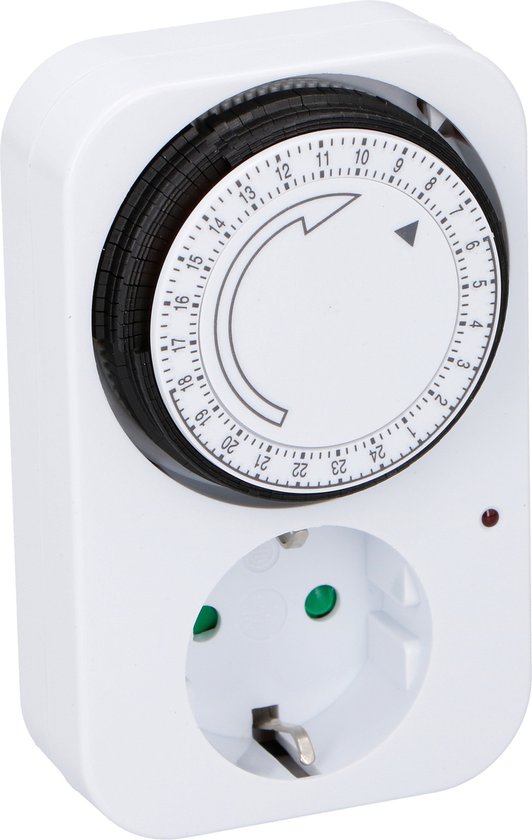 Grundig Programmeerbare tijdklok/tijdschakelaar/stekkerdoos - voor binnen 24-uurs - afbeelding 1