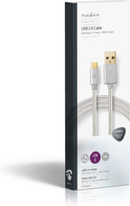 USB voor Synchroniseren, Opladen en AV-Ondersteuning | Verguld | USB C™ Male naar USB A Male | Voor Aansluiten van Smartphones en Mobiele Apparaten - afbeelding 28
