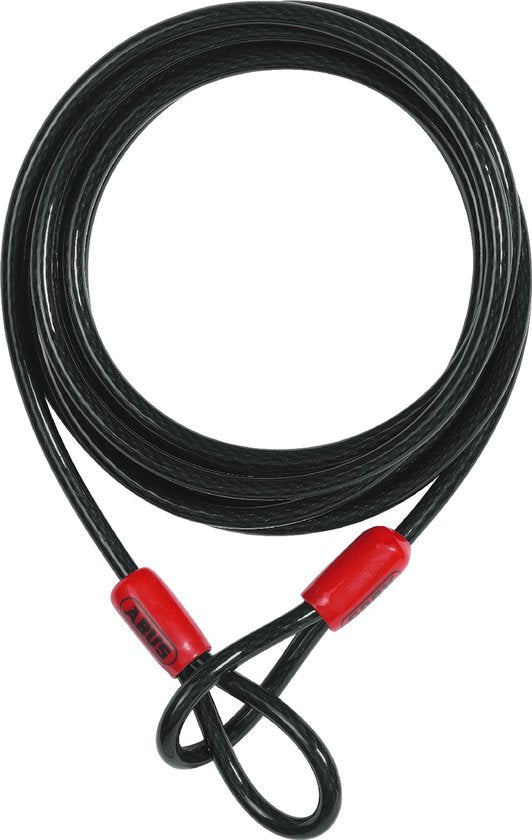 ABUS Cobra™ 10 Kabelslot - 500 cm x 10 mm - Zwart - afbeelding 1