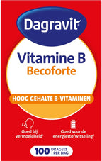 Dagravit Vitamine B Becoforte - Vitamine B3, B5, B6, B11 en B12 helpen om vermoeidheid te verminderen - 100 tabletten - afbeelding 16