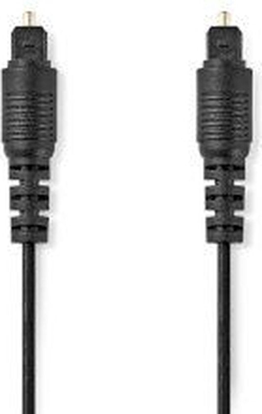 Nedis Optische Audiokabel - TosLink Male - TosLink Male - m - Rond - PVC - Zwart - afbeelding 62