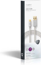 USB voor Synchroniseren, Opladen en AV-Ondersteuning | Verguld | USB C™ Male naar USB A Male | Voor Aansluiten van Smartphones en Mobiele Apparaten - afbeelding 11