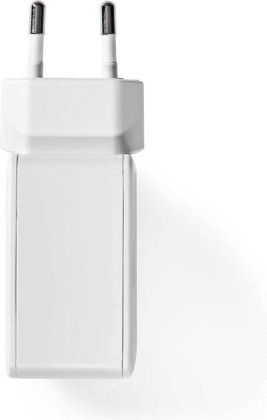 Nedis Oplader - 24 W - 4x 2.4 A - Outputs: 4 - 4x USB-A - Geen Kabel Inbegrepen - Single Voltage Output - Wit - afbeelding 8