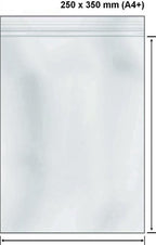 Gripzakjes 250x350 mm -100 stuks- Extra Sterk! Staples - 50M transparant - seal - zakjes - afbeelding 4