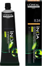 Permanente Kleur L'Oreal Professionnel Paris Inoa Color Nº 8.34 Licht Goudblond (60 g) - afbeelding 1