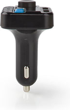FM-Audiotransmitter voor Auto - Gefixeerd - Handsfree bellen - 0.8 " - LED-Scherm - Bluetooth - 5.0 V DC / 1.0 A / 5.0 V DC / 2.4 A - Bass boost - Google Assistant / Siri - Zwart - afbeelding 6