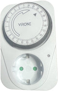 Virone MT-1 (GS) Mechanische Timer, Stopcontact 3500w, 15 Min Intervaltimer - afbeelding 1
