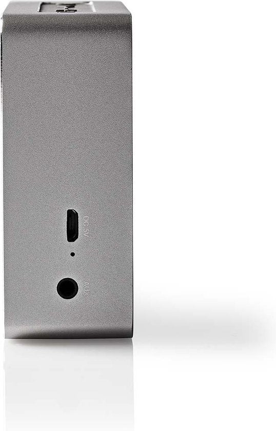 Bluetooth-Speaker - Maximale batterijduur: 4 uur - Handheld Ontwerp - 15 W - Stereo - Ingebouwde microfoon - Grijs - afbeelding 3