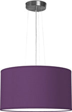 Home Sweet Home - Moderne verlichtingspendel Hover voor lampenkap - Geborsteld staal - 12.5/12.5/100cm - hanglamp gemaakt van Metaal - geschikt - afbeelding 2