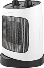 Nedis Keramische PTC-Ventilatorkachel - 1000 / 2000 W - 2 Verwarmingsmodi - Instelbare thermostaat - Draait automatisch - Oververhittingsbeveiliging - Omvalpreventie - afbeelding 11