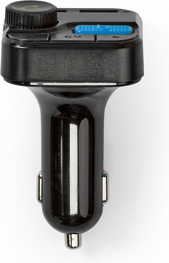 FM-Audiotransmitter voor Auto - Gefixeerd - Handsfree bellen - 0.8 " - LED-Scherm - Bluetooth - 5.0 V DC / 1.0 A / 5.0 V DC / 2.4 A - Bass boost - Google Assistant / Siri - Zwart - afbeelding 4