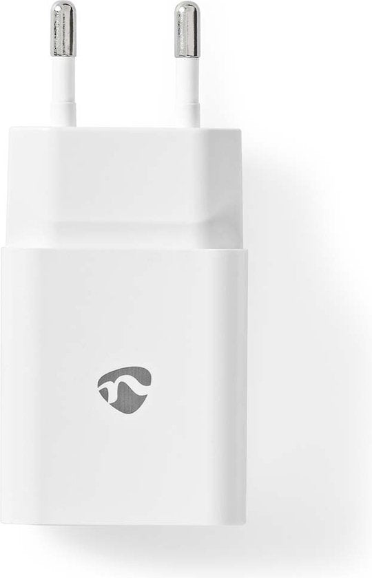 Nedis Oplader - 12 W - 1x 2.4 A - Outputs: 1 - USB-A - Geen Kabel Inbegrepen - Single Voltage Output - Wit - afbeelding 8