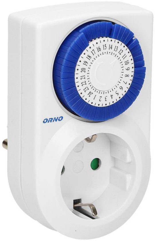 Orno - Mechanical Timer - 24 uur - 3500W - 230V - afbeelding 3