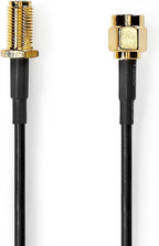 Nedis SMA (m) - SMA (v) verlengkabel - RG-174 / 50 Ohm - meter - afbeelding 14