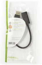 Nedis DisplayPort-Kabel - DisplayPort Male - HDMI Output - 1080p - Vernikkeld - 0.20 m - Rond - PVC - Zwart - Envelop - afbeelding 5
