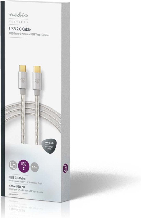 USB voor Synchroniseren, Opladen en AV-Ondersteuning | Verguld | USB C™ Male naar USB C™ Male | Voor Aansluiten van Smartphones en Mobiele Apparaten - afbeelding 35