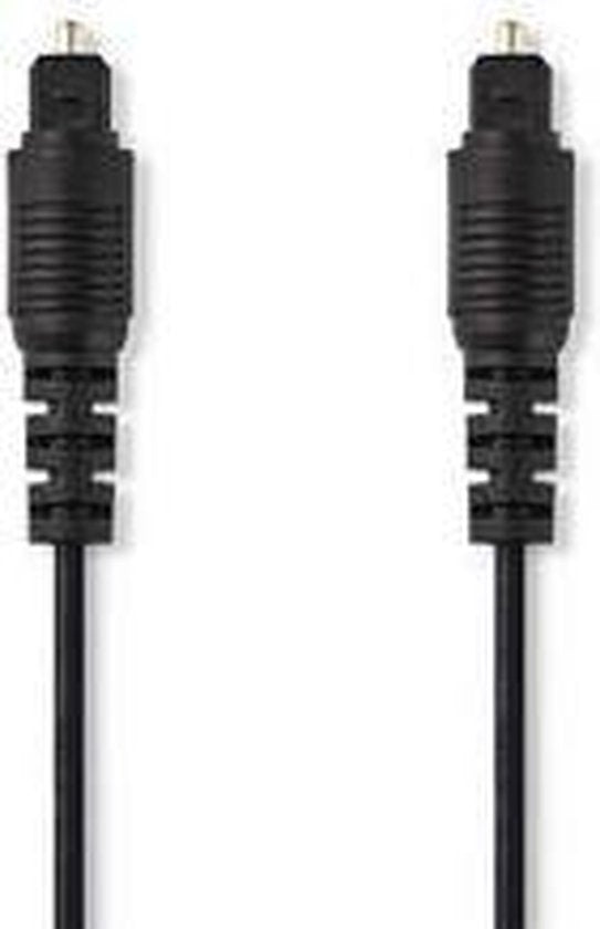 Nedis Optische Audiokabel - TosLink Male - TosLink Male - m - Rond - PVC - Zwart - afbeelding 32