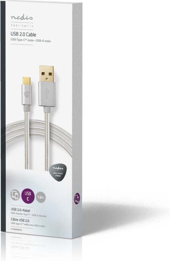 USB voor Synchroniseren, Opladen en AV-Ondersteuning | Verguld | USB C™ Male naar USB A Male | Voor Aansluiten van Smartphones en Mobiele Apparaten - afbeelding 24