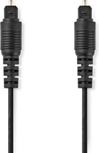 Nedis Optische Audiokabel - TosLink Male - TosLink Male - m - Rond - PVC - Zwart - afbeelding 55