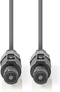 Nedis Speaker-Kabel - 48 0.20 - Koper - m - Rond - PVC - Donkergrijs - Gift Box Donkergrijs — EAN 5412810295524