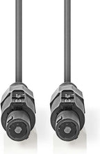 Nedis Speaker-Kabel - 48 0.20 - Koper - m - Rond - PVC - Donkergrijs - Gift Box - afbeelding 1