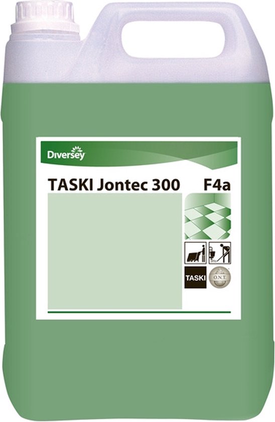 Taski Neutrale vloerreiniger jontec 300 f4a - Fles 5 liter - afbeelding 3