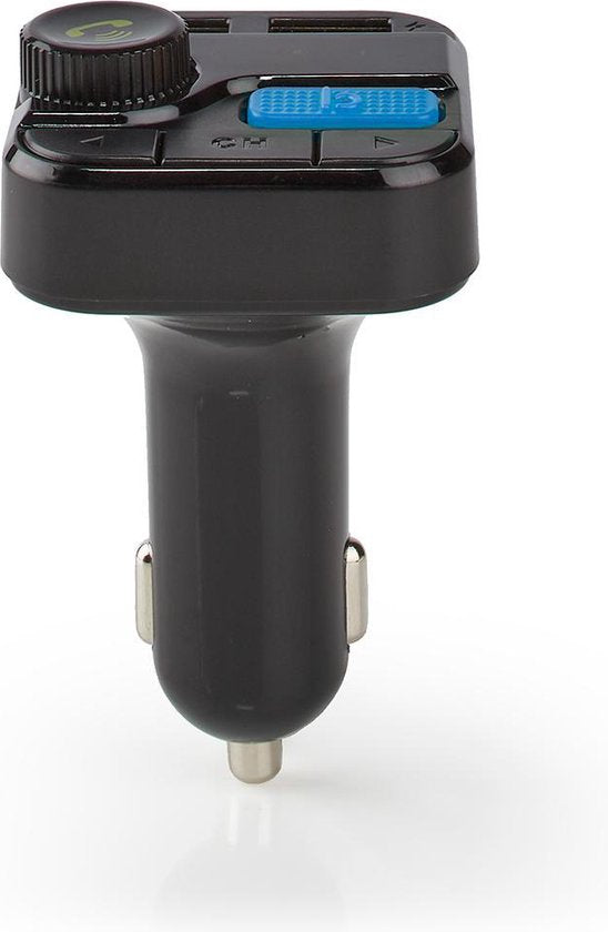 FM-Audiotransmitter voor Auto - Gefixeerd - Handsfree bellen - 0.8 " - LED-Scherm - Bluetooth - 5.0 V DC / 1.0 A / 5.0 V DC / 2.4 A - Bass boost - Google Assistant / Siri - Zwart - afbeelding 5