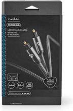 Nedis Digitale Audiokabel | TosLink Male - TosLink Male | Gun Metal Grey | Gevlochten Kabel - afbeelding 29