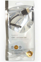 HDMI - VGA-kabel | HDMIâ„¢-connector - VGA female + 3,5 mm uitgang | 0,2 m | Antraciet - afbeelding 3