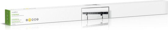 Nedis Vaste TV-Muurbeugel - 43 - 90 " - Maximaal schermgewicht: 50 kg - Minimale muurafstand: 14.5 mm - Staal - Zwart - afbeelding 9