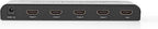 Nedis HDMI-Splitter - 4-Poorts poort(en) - HDMI Input - 4x HDMI Output - 4K@60Hz - 18 Gbps - Metaal - Antraciet - afbeelding 3